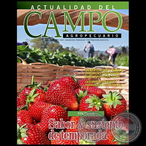 CAMPO AGROPECUARIO - AÑO 17 - NÚMERO 194 - AGOSTO 2017 - REVISTA DIGITAL